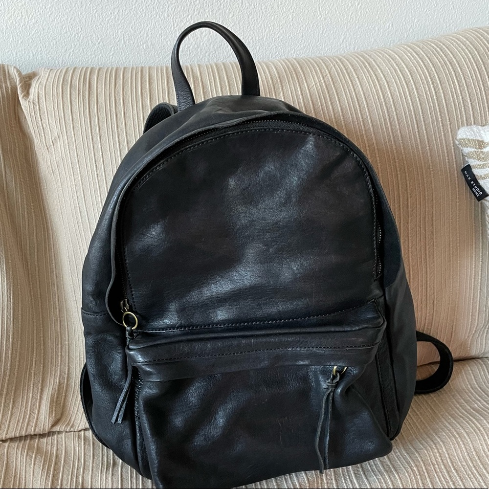 Madewell Lorimer Leather Backpack